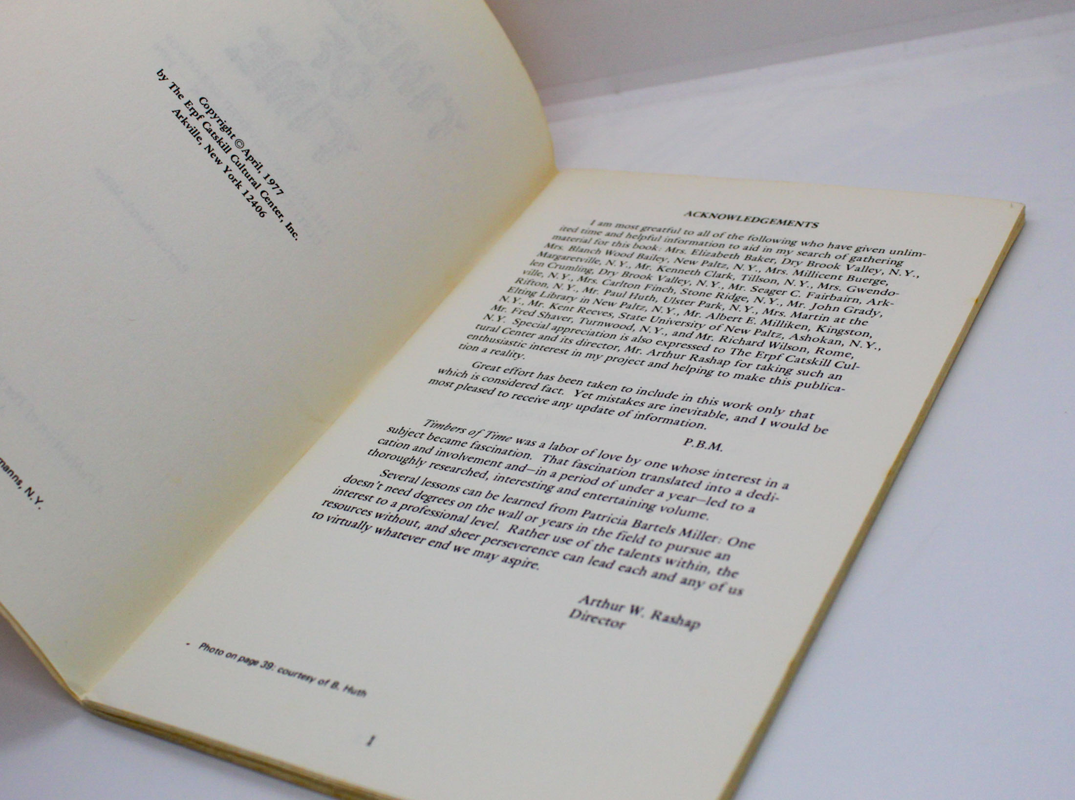 Patricia Bartels Miller "Timbers of Time" First Edition Vintage Paperback 1977 - Image 5