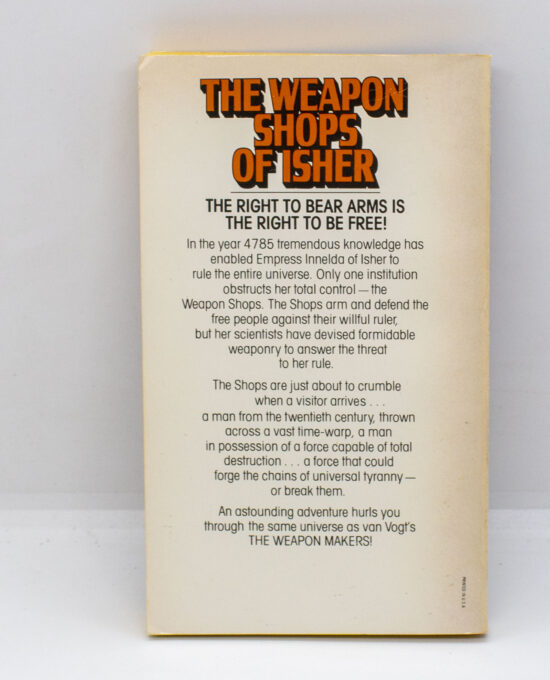 A.E. van Vogt “The Weapon Shops of Isher” Vintage Paperback 1977