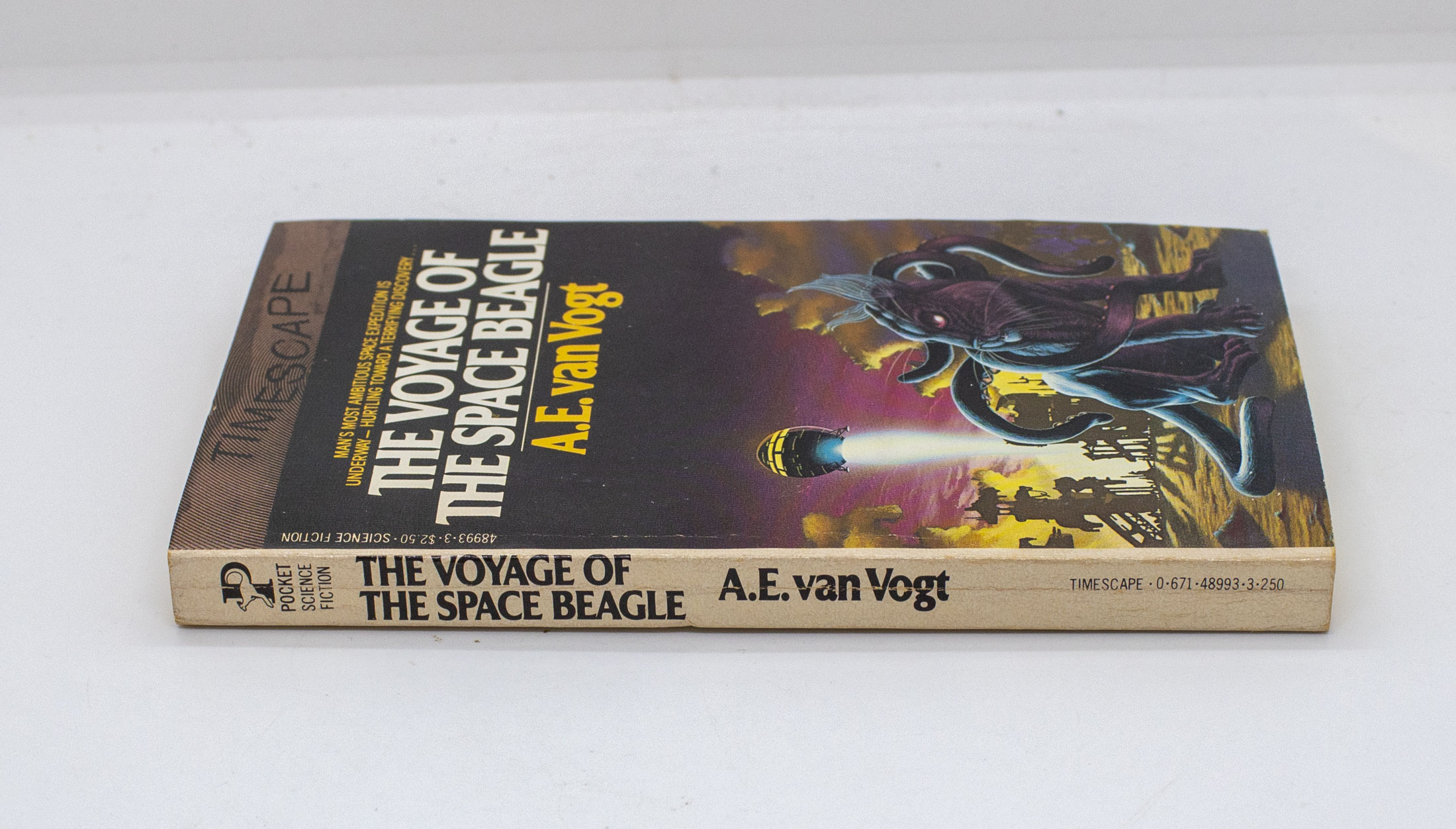 A.E. van Vogt "The Voyage of the Space Beagle" Vintage Paperback 1981 - Image 2