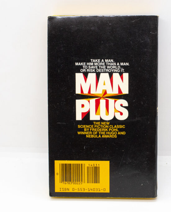 Frederik Pohl “Man Plus” Vintage Paperback 1980