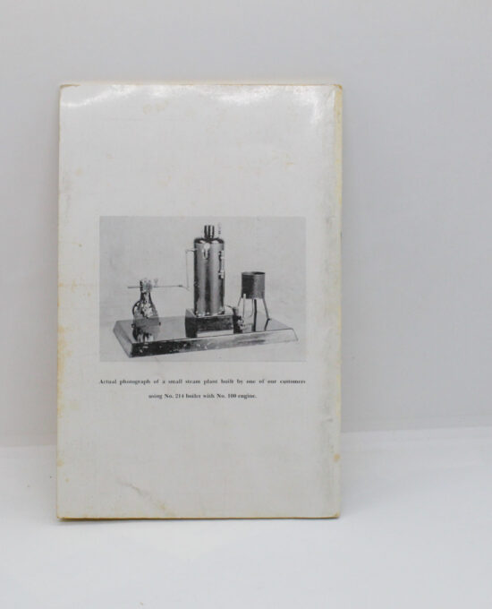 Chas. V. Arnold “Tiny Power: Steam Models and Supplies” 1956 Catalog