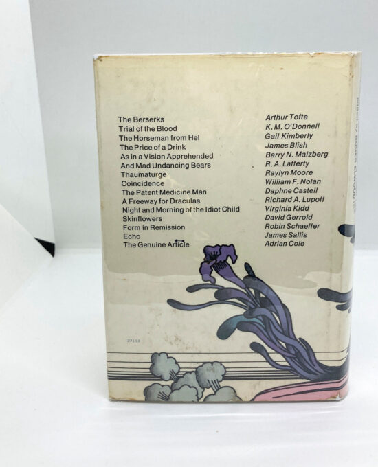 The Berserkers Horror Anthology 1973 First Edition Hardcover