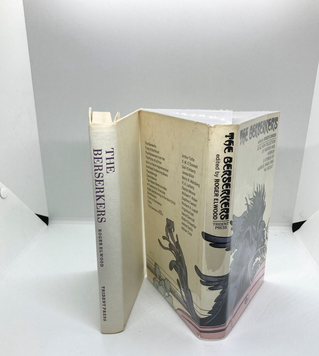 The Berserkers Horror Anthology 1973 First Edition Hardcover - Image 4