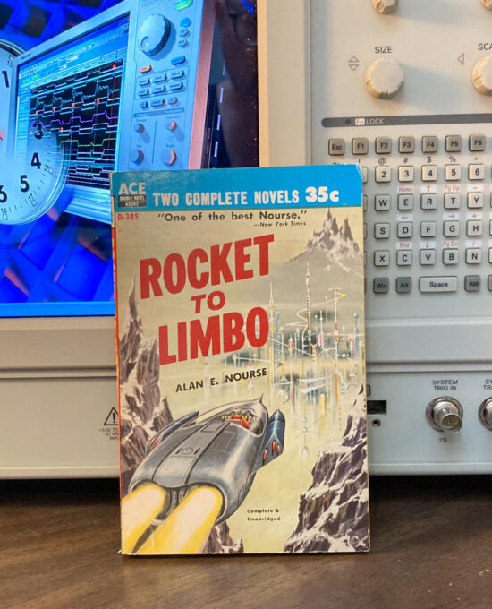 Vintage Sci-Fi Double Novel: Ace Rocket to Limbo & Echo in the Skull, 1959