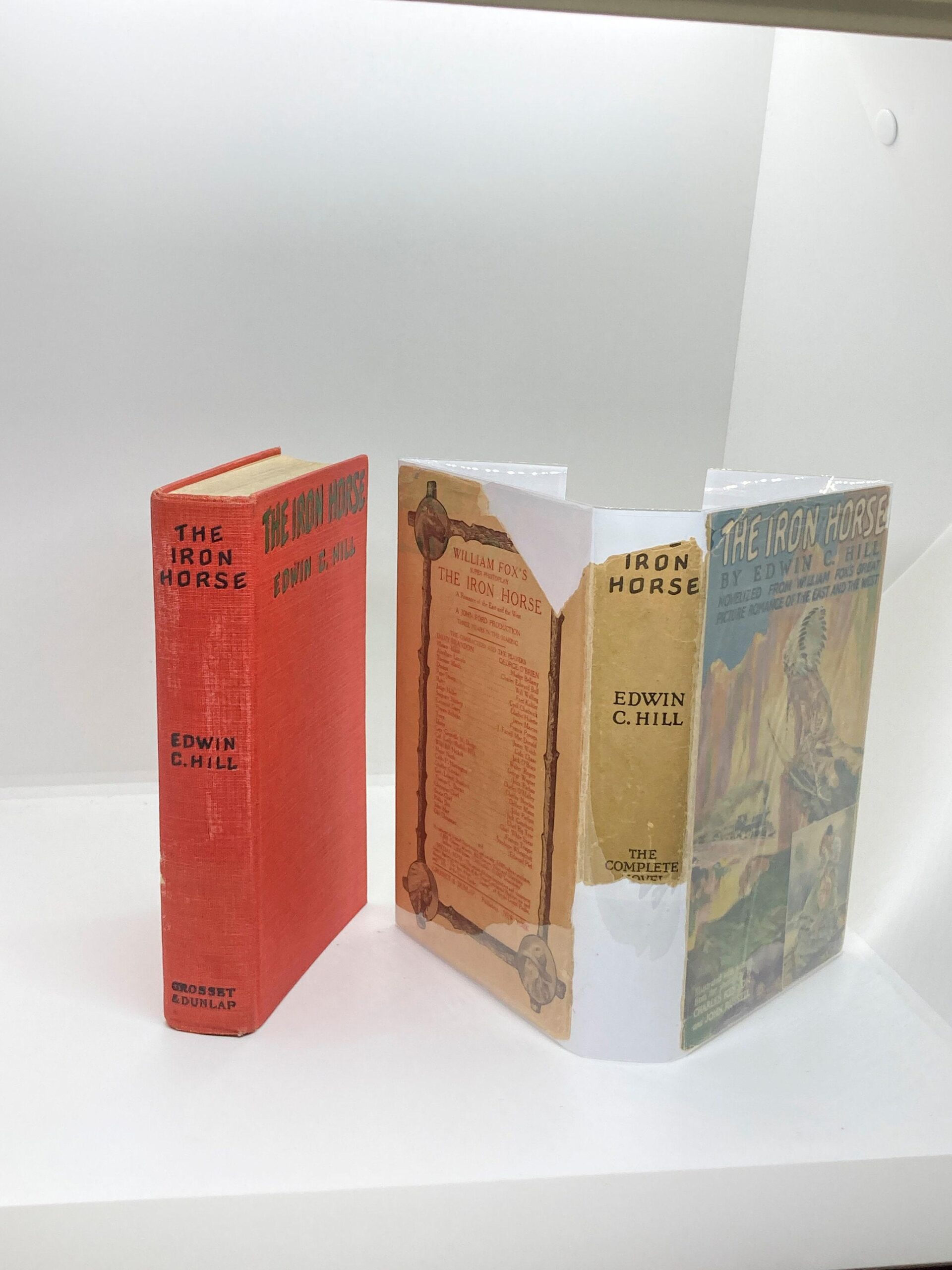 Antique book "The Iron Horse" Made into a John Ford film 1924 Edition - Image 3