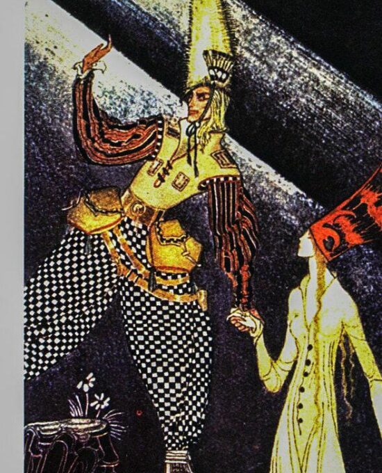 Kay Nielsen Art Nouveau Print: The Three Princesses in the Blue (1914)