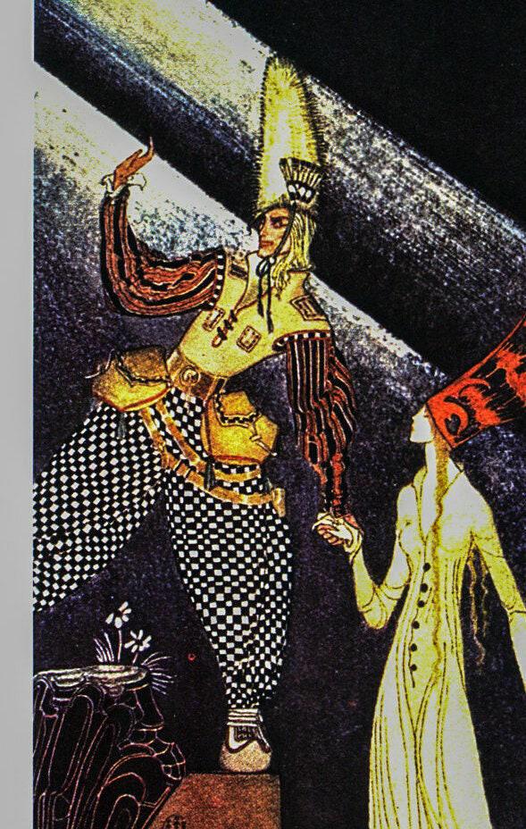 Kay Nielsen Art Nouveau Print: The Three Princesses in the Blue (1914) - Image 2