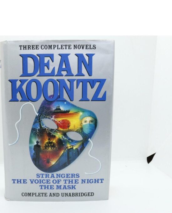 Dean Koontz Three Novels Strangers Voice of the Night The Mask 1994 First Printing Hardcover