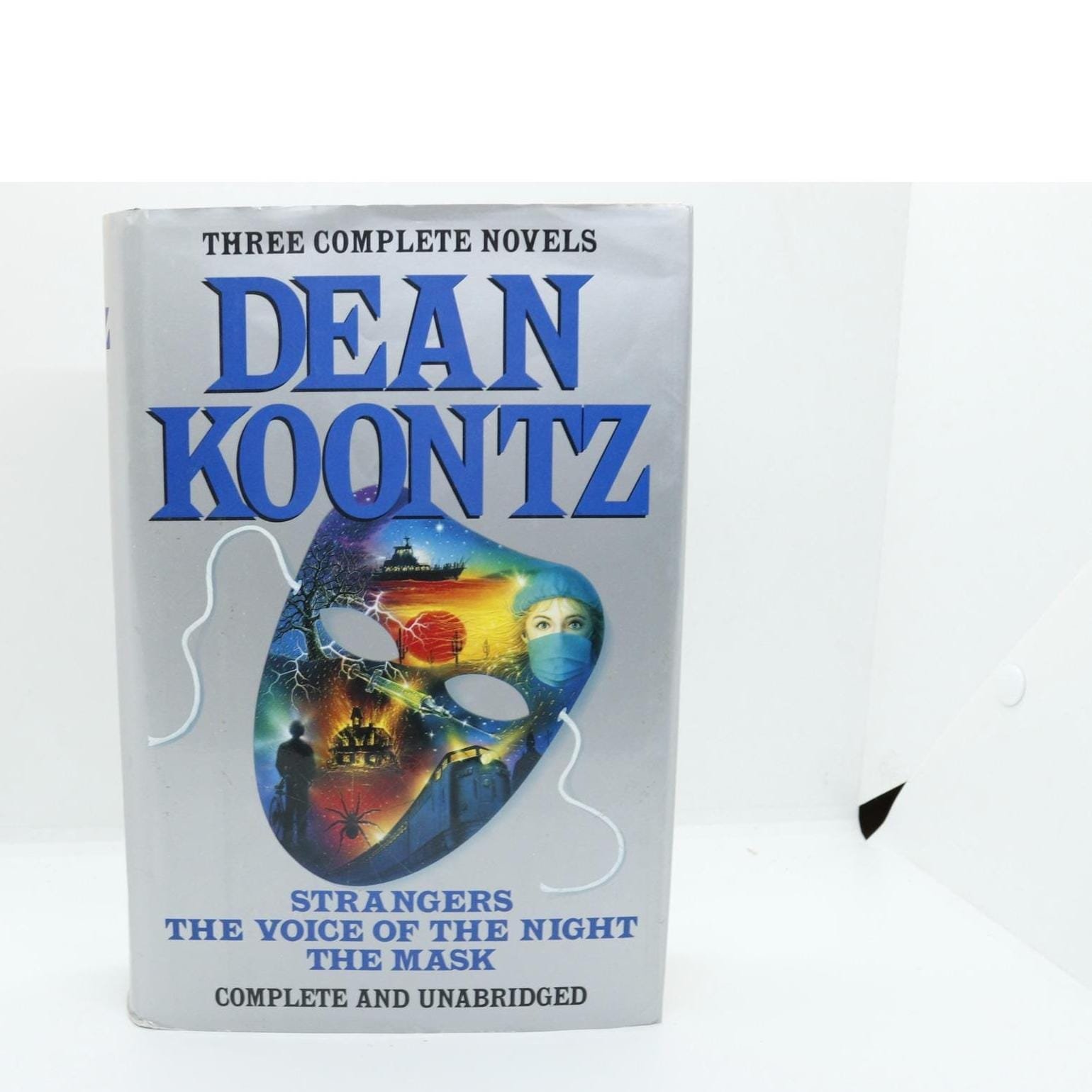 Dean Koontz Three Novels Strangers Voice of the Night The Mask 1994 First Printing Hardcover