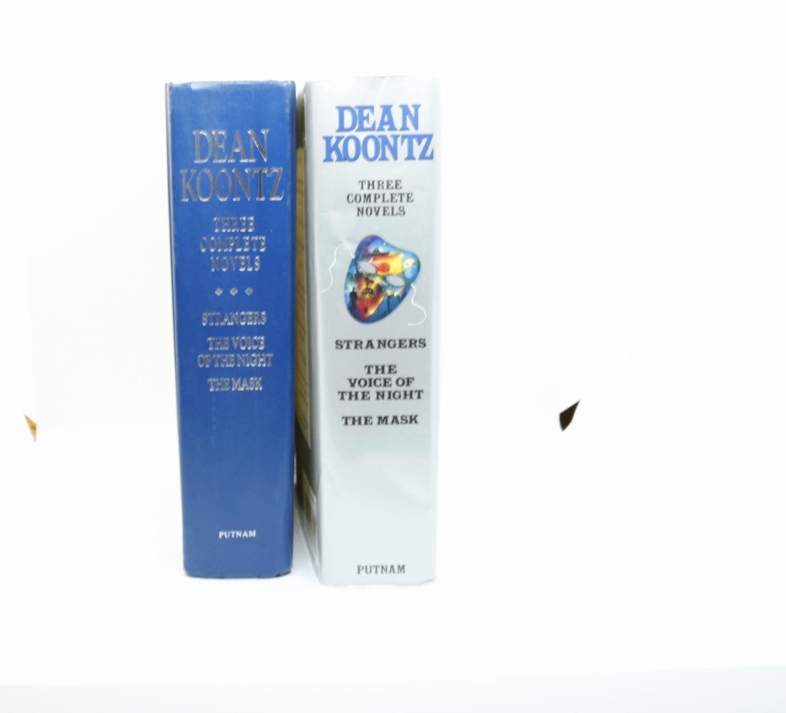 Dean Koontz Three Novels Strangers Voice of the Night The Mask 1994 First Printing Hardcover - Image 3