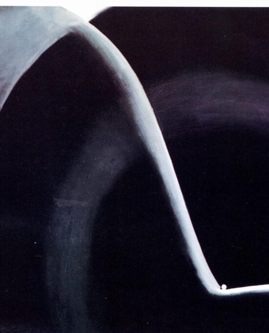 Georgia O’Keeffe print 1927 “Black Abstraction” Original vintage color book page