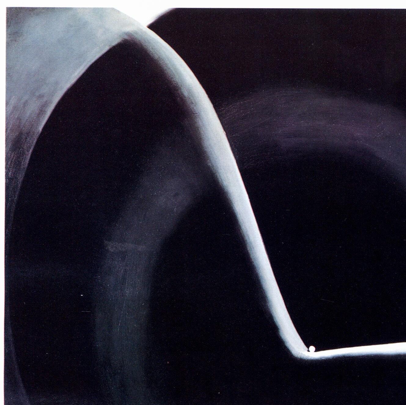 Georgia O'Keeffe print 1927 "Black Abstraction" Original vintage color book page