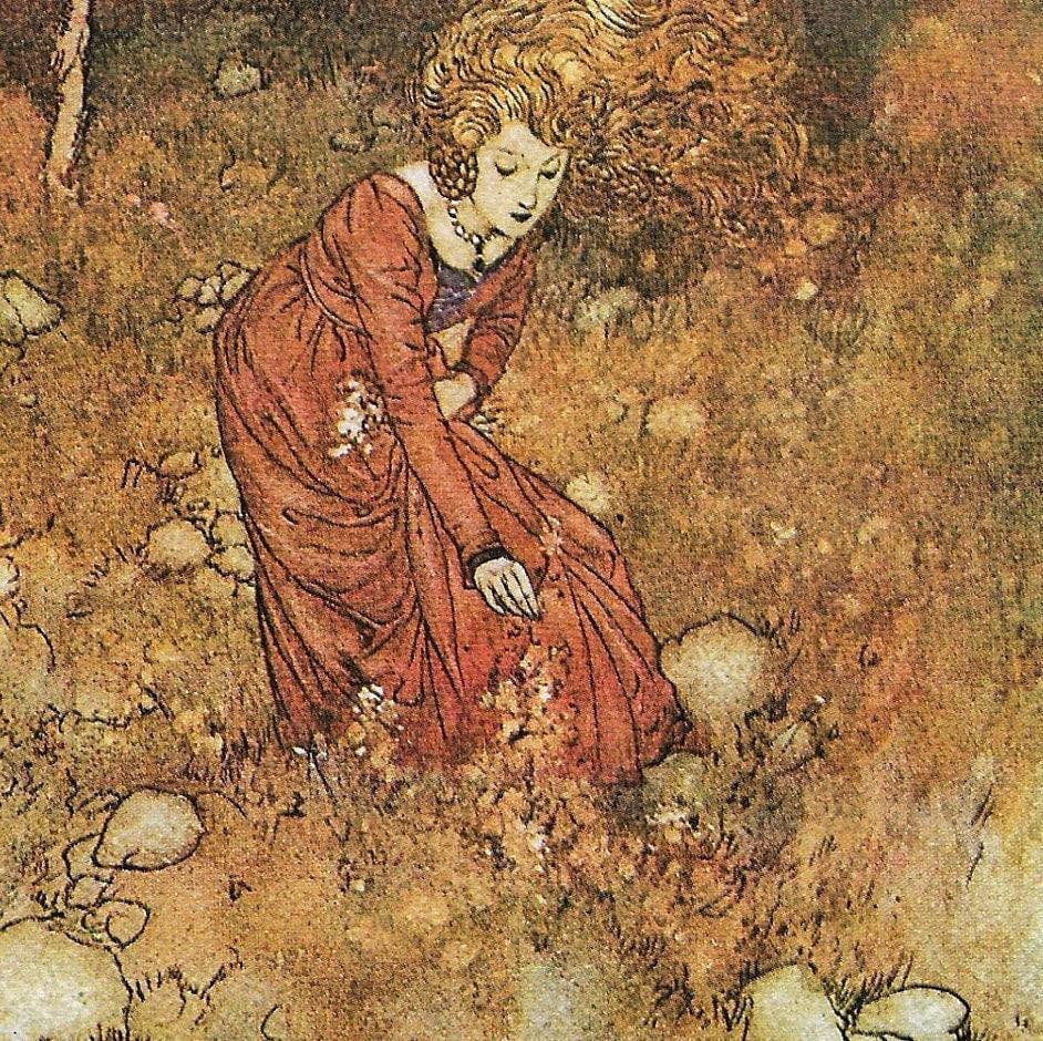 Edmund Dulac 'The Wind's Tale' Vintage Art Book Page - 1911 - Image 2