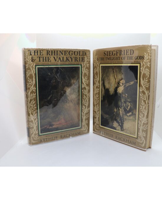 Richard Wagner “The Ring of the Niblung” 2 volume vintage hardcover set c.1939