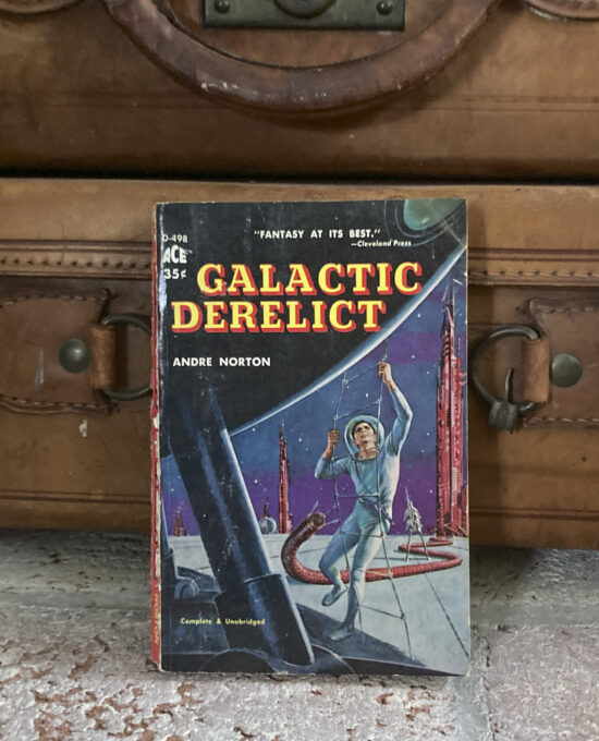 Andre Norton “Galactic Derelict” Vintage Paperback 1959