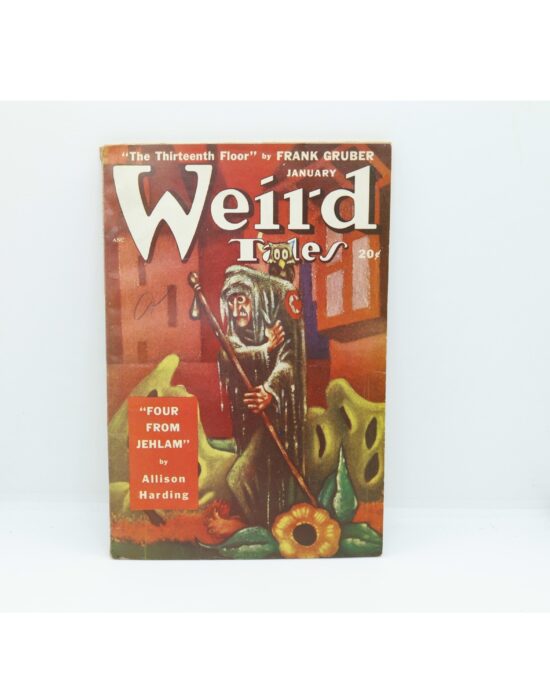 Weird Tales January 1949 – Heinlein, Bloch