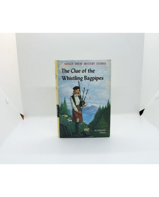 Nancy Drew #41 Clue of Whistling Bagpipes 1965A