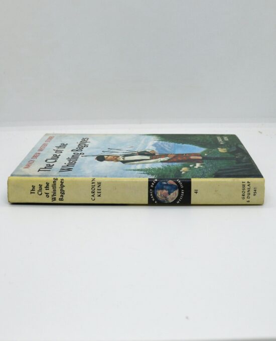 Nancy Drew #41 Clue of Whistling Bagpipes 1965A