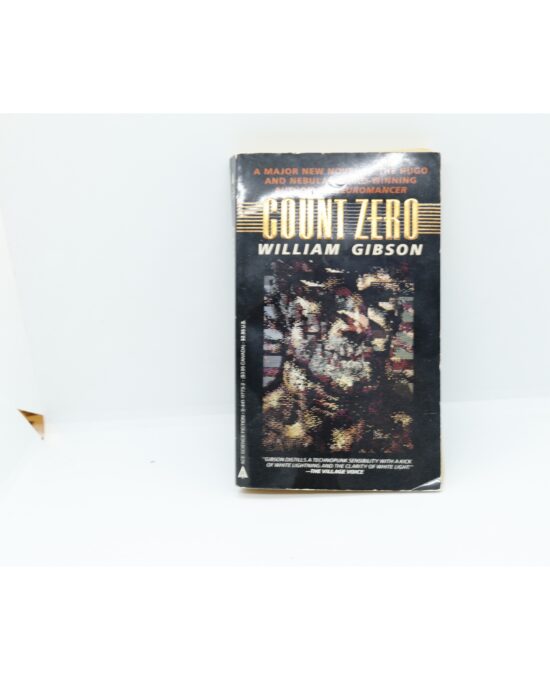Count Zero by William Gibson — Ace SF 1st PB 1987