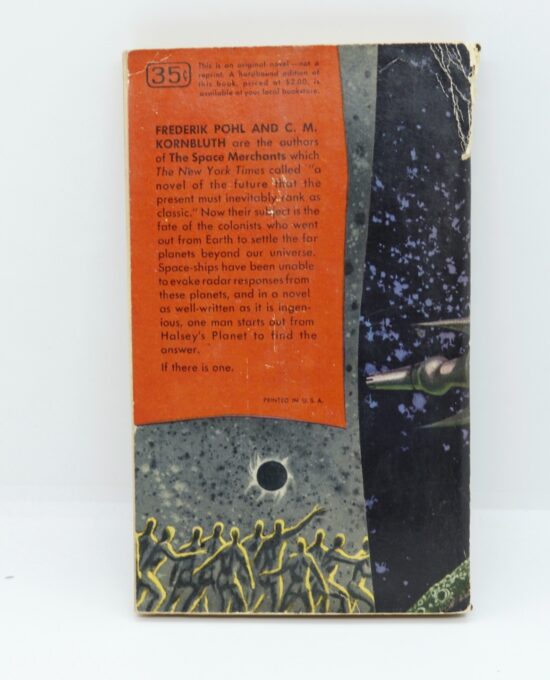 Frederik Pohl and C. M. Kornbluth “Search the Sky” First Edition Vintage Paperback 1954