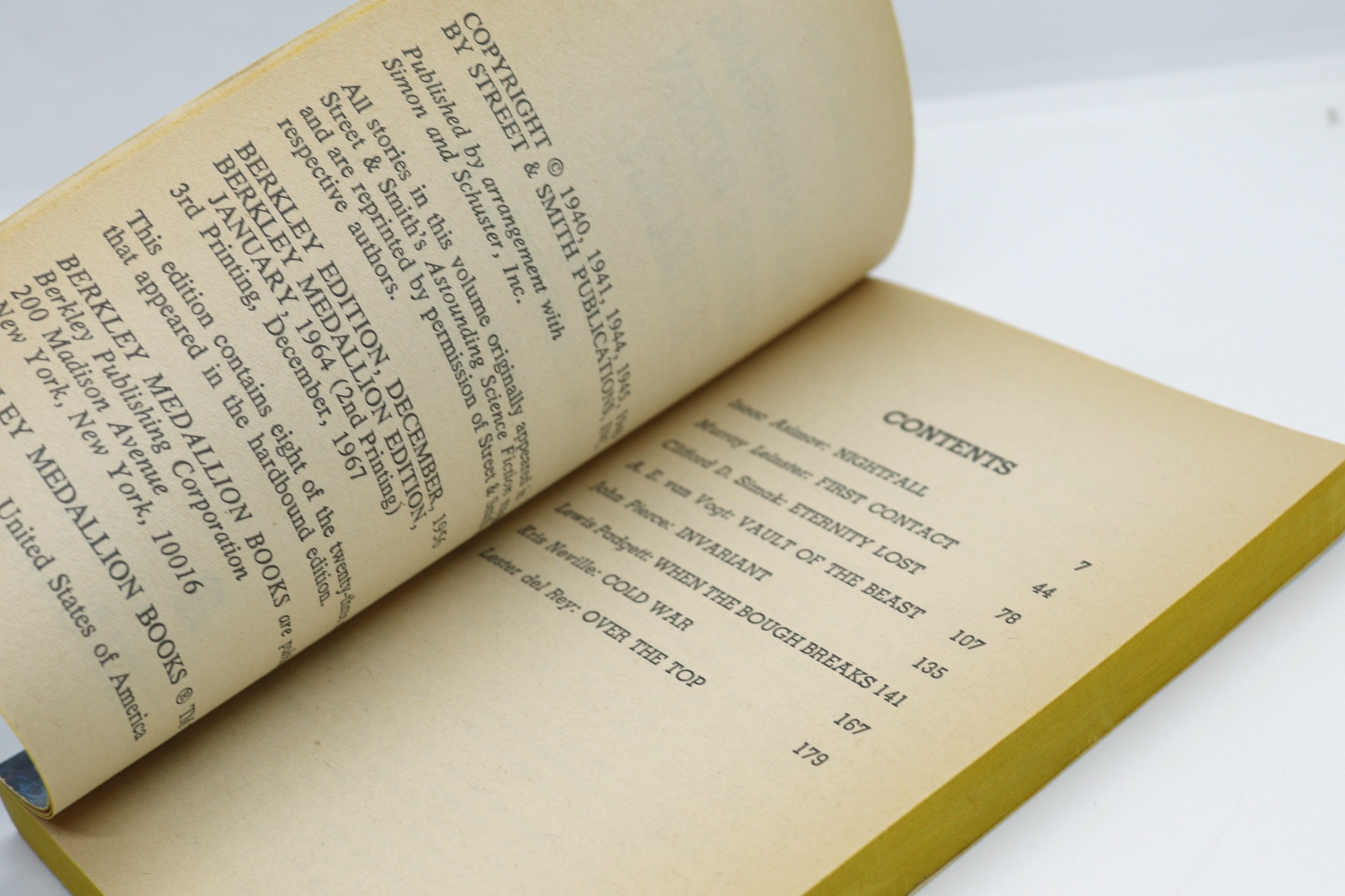 Selected Stories from The Astounding Science Fiction Anthology - Hudson Fine Books