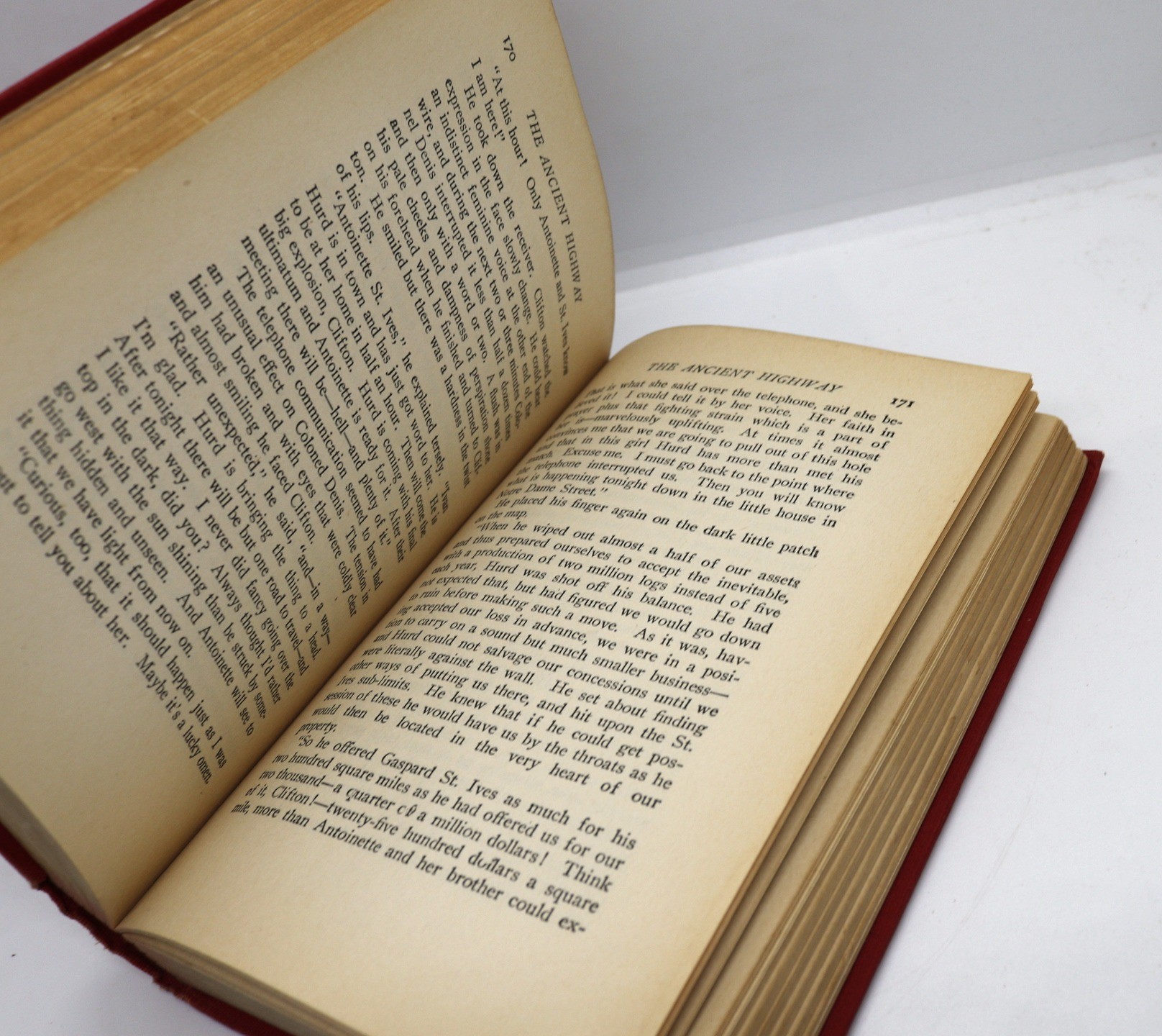 The Ancient Highway - Hudson Fine Books