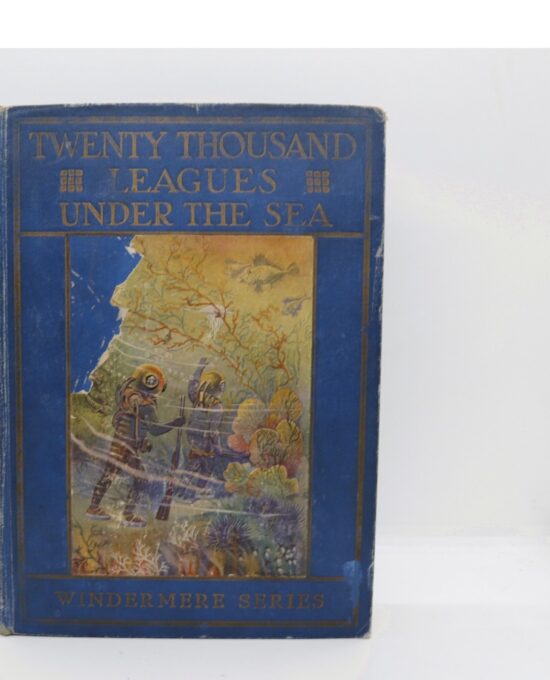 Jules Verne “Twenty Thousand Leagues Under the Sea” Vintage Hardcover 1922