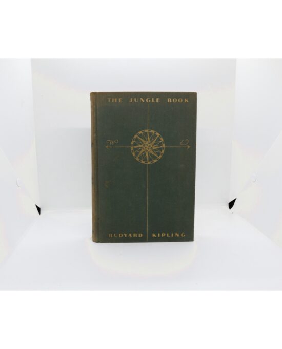 Rudyard Kipling “The Jungle Book” Vintage Hardcover 1938