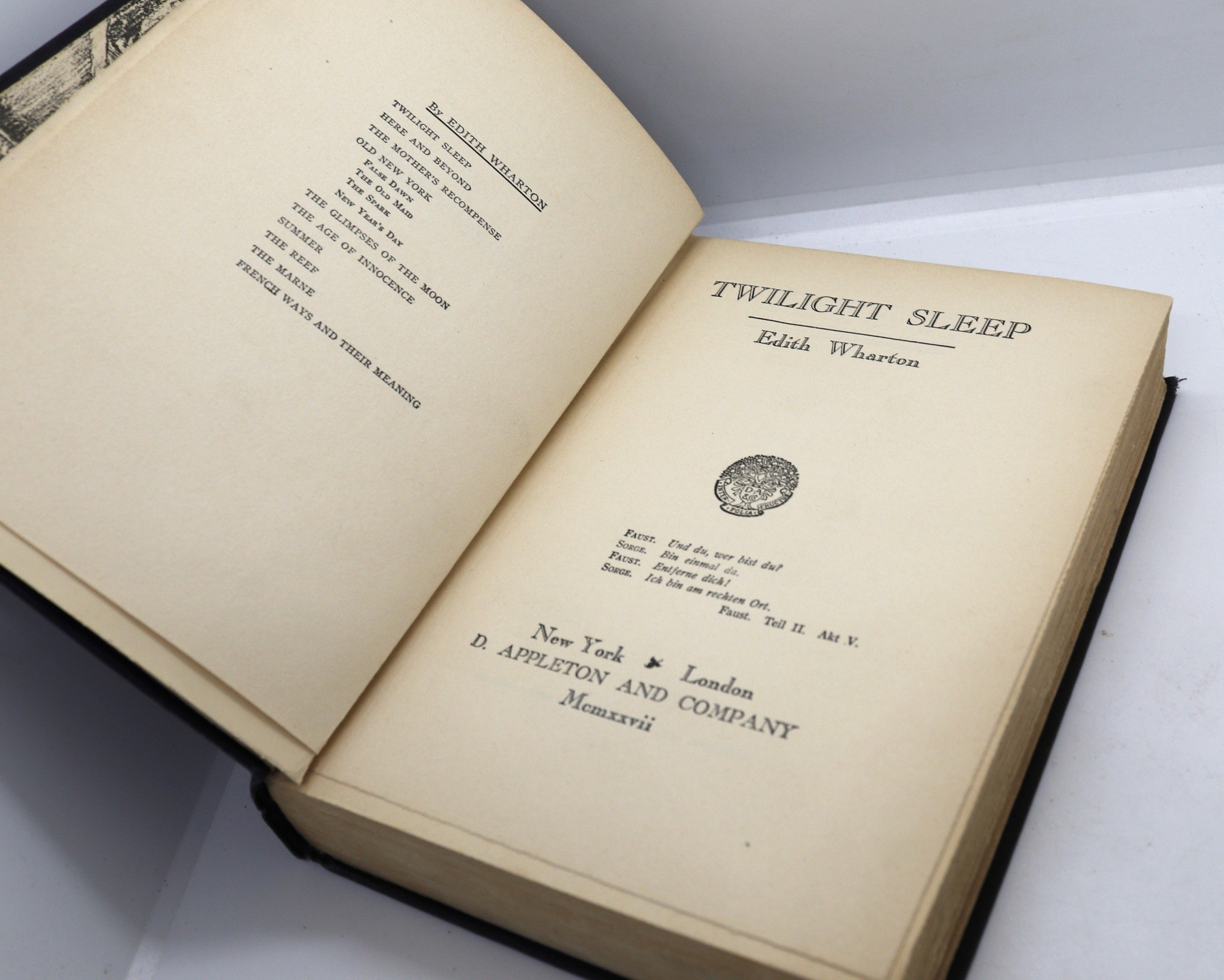 Twilight Sleep - Hudson Fine Books