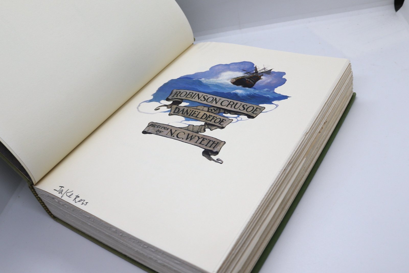 Robinson Crusoe — Defoe/Wyeth, Scribner 1983 - Image 7