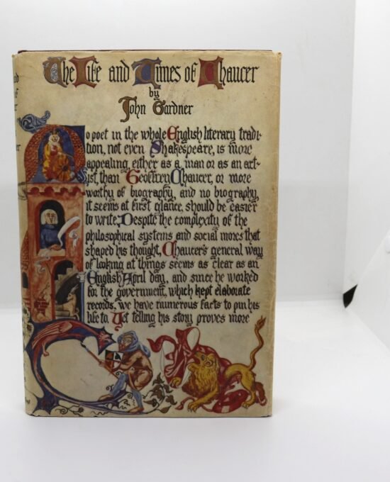 The Life and Times of Chaucer — Gardner, Knopf 1977