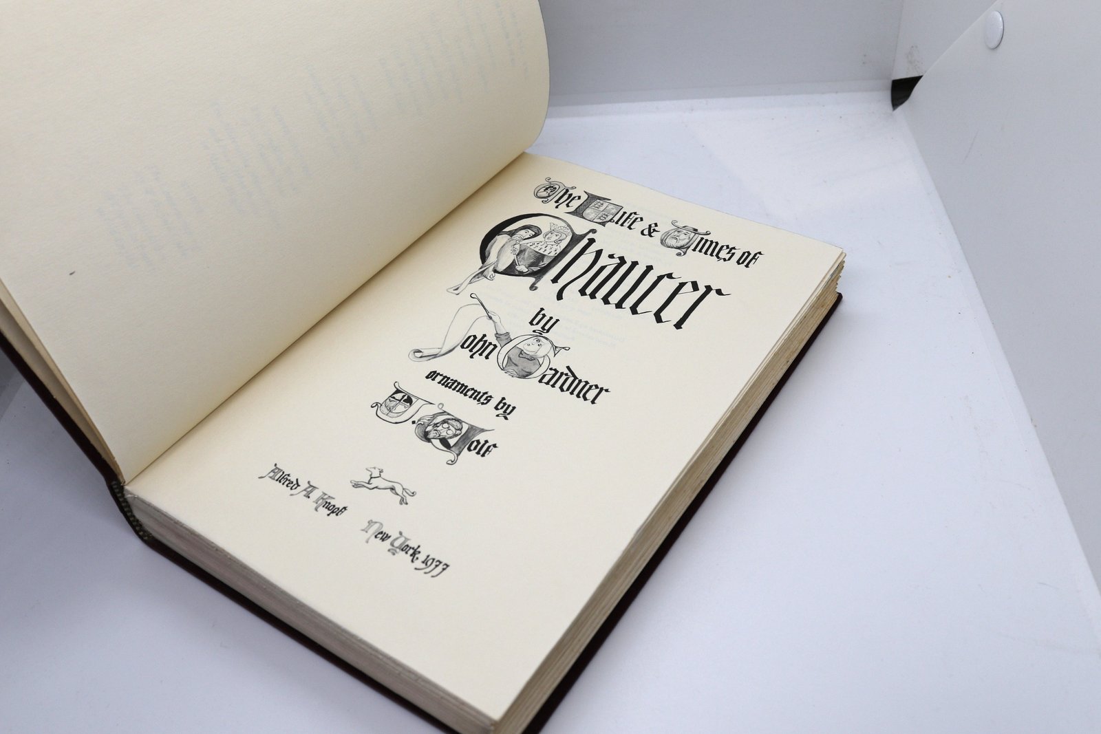 The Life and Times of Chaucer - Hudson Fine Books