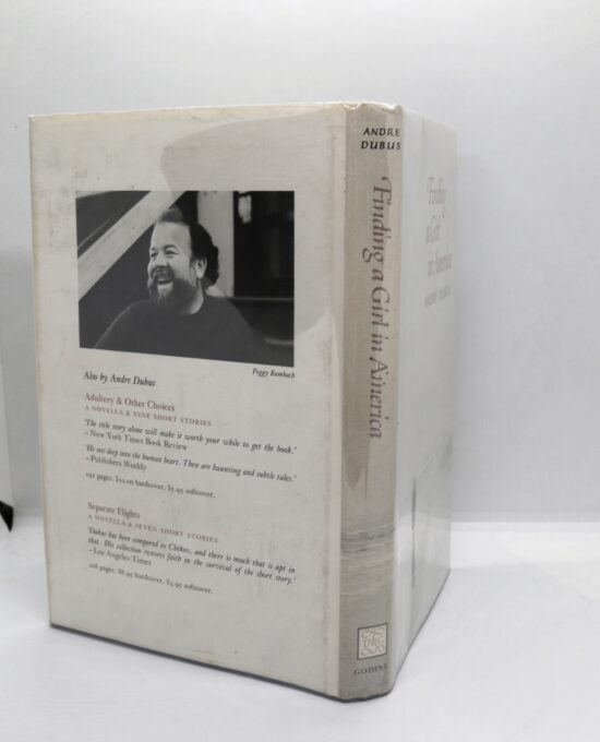 Finding a Girl in America — Dubus, Godine 1980
