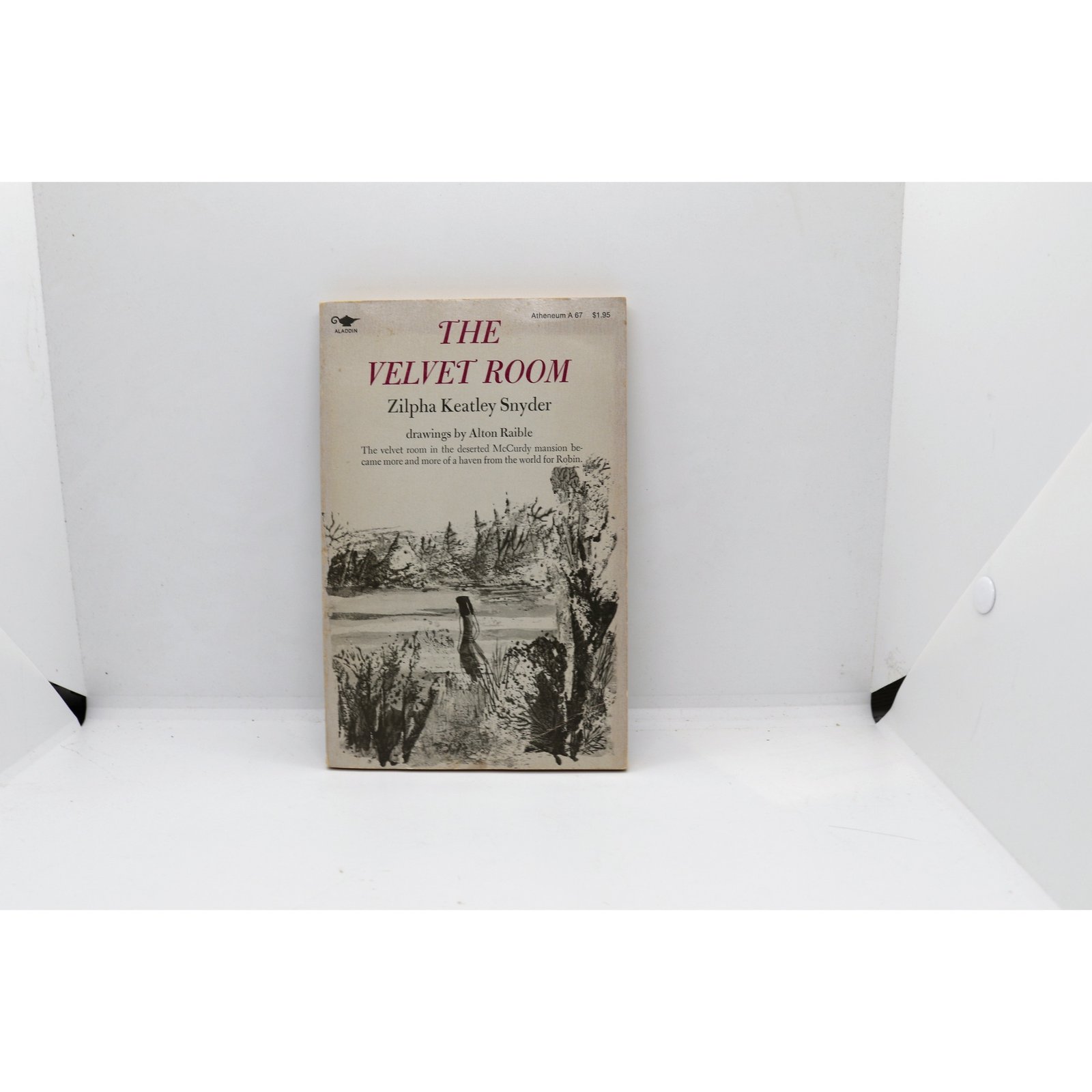 Zilpha Keatley Snyder "The Velvet Room" Vintage First edition paperback c.1975