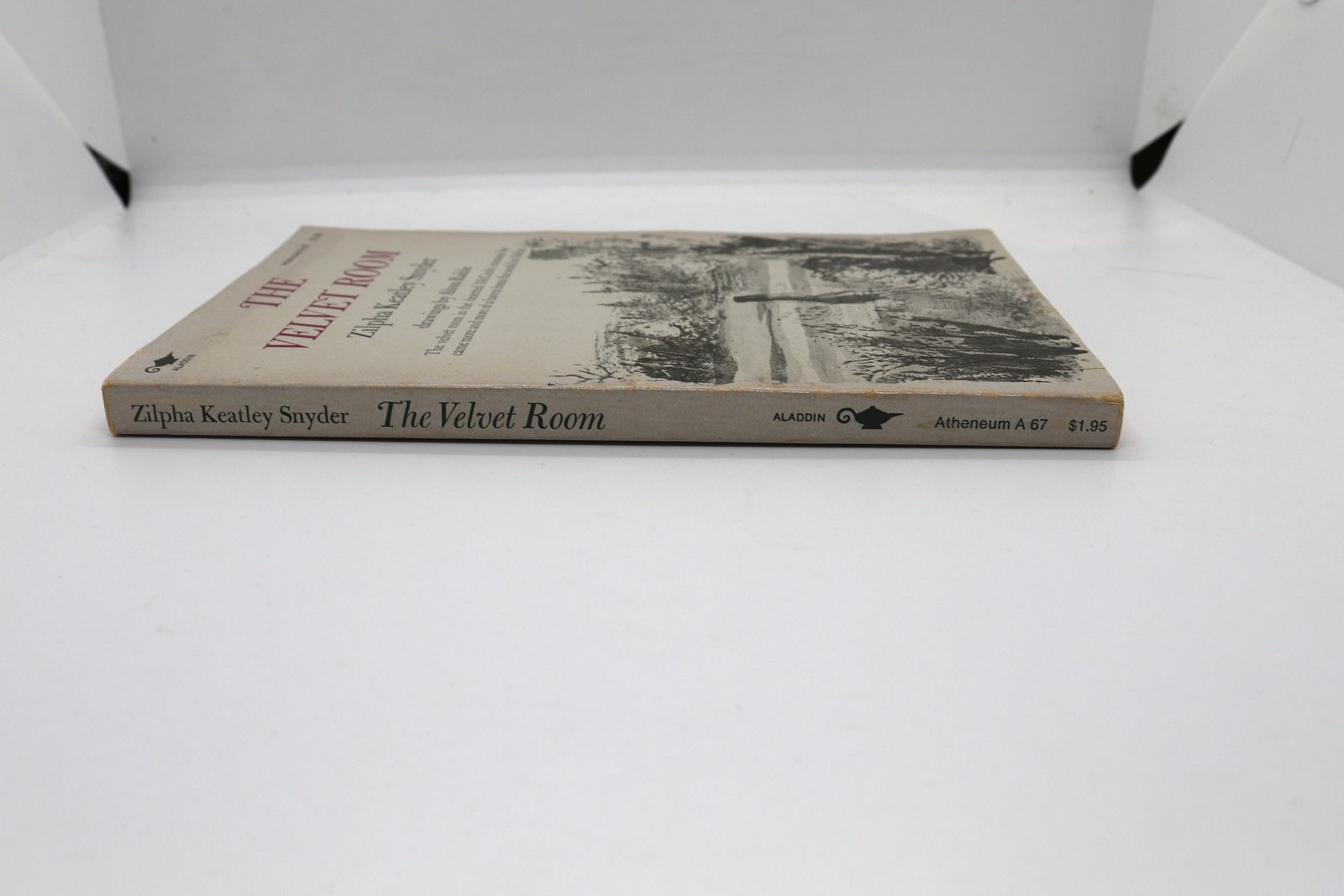 Zilpha Keatley Snyder "The Velvet Room" Vintage First edition paperback c.1975 - Image 3