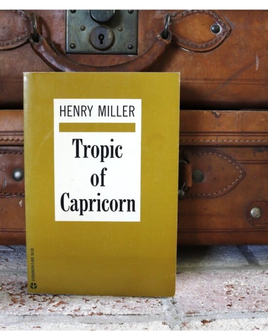 Henry Miller “Tropic of Capricorn” Vintage Paperback 1975