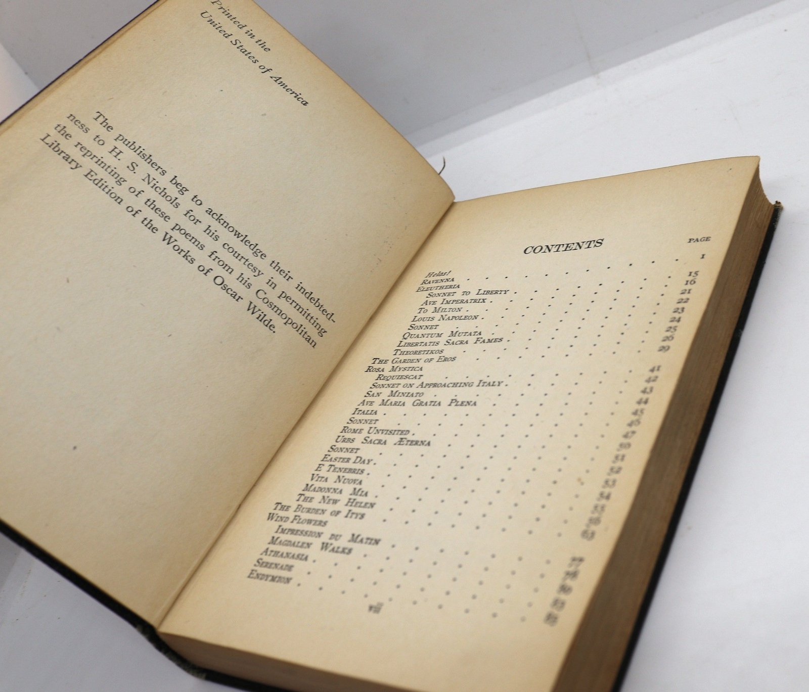 Poems of Oscar Wilde - Hudson Fine Books
