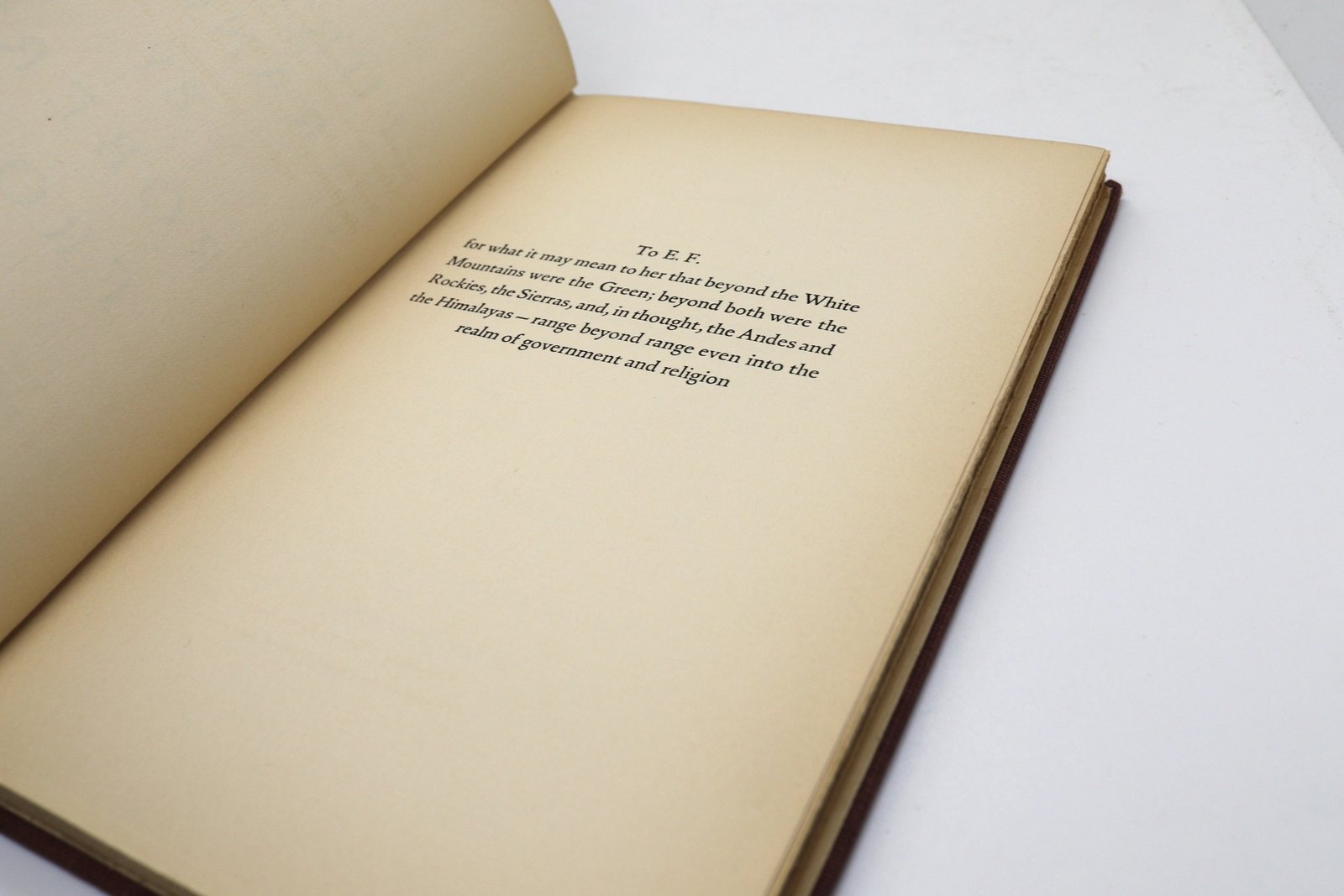A Further Range - Hudson Fine Books