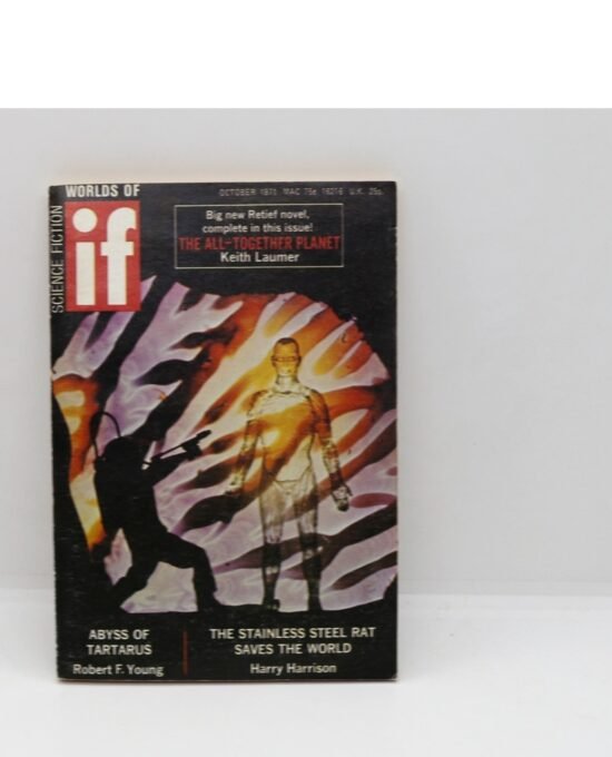 Worlds of If Science Fiction (October 1971) Vintage unread pulp magazine