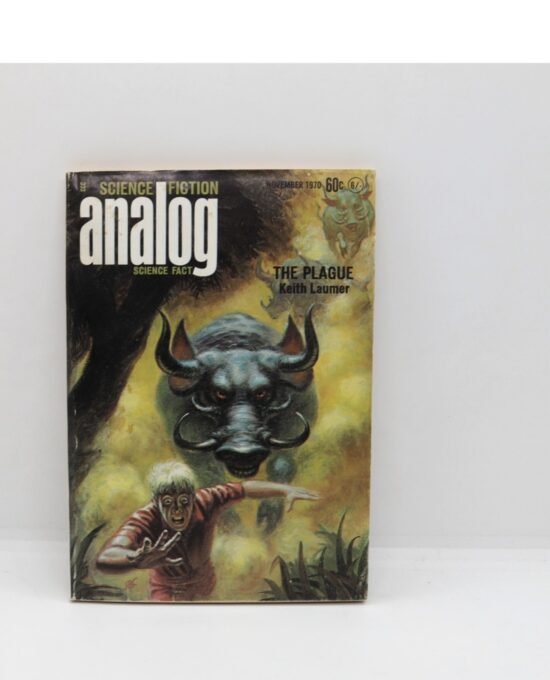 Analog Science Fiction Science Fact (November 1970) Vintage unread pulp magazine