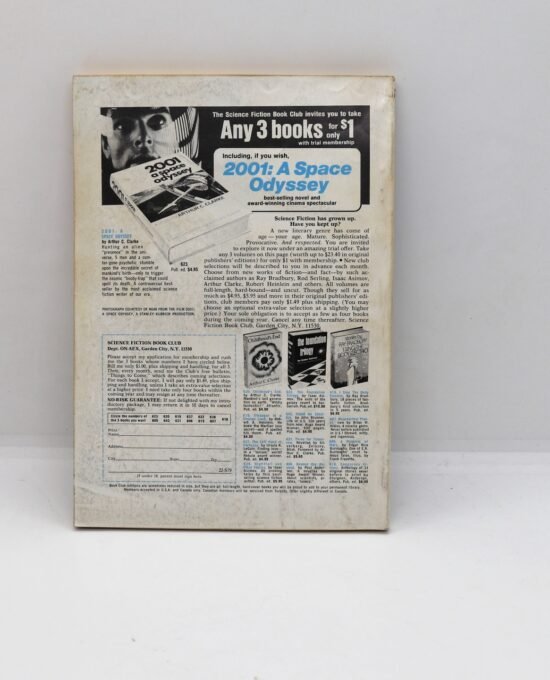 Analog Science Fiction Science Fact (November 1970) Vintage unread pulp magazine