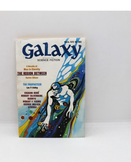 Galaxy Science Fiction (March 1970) Vintage pulp magazine unread