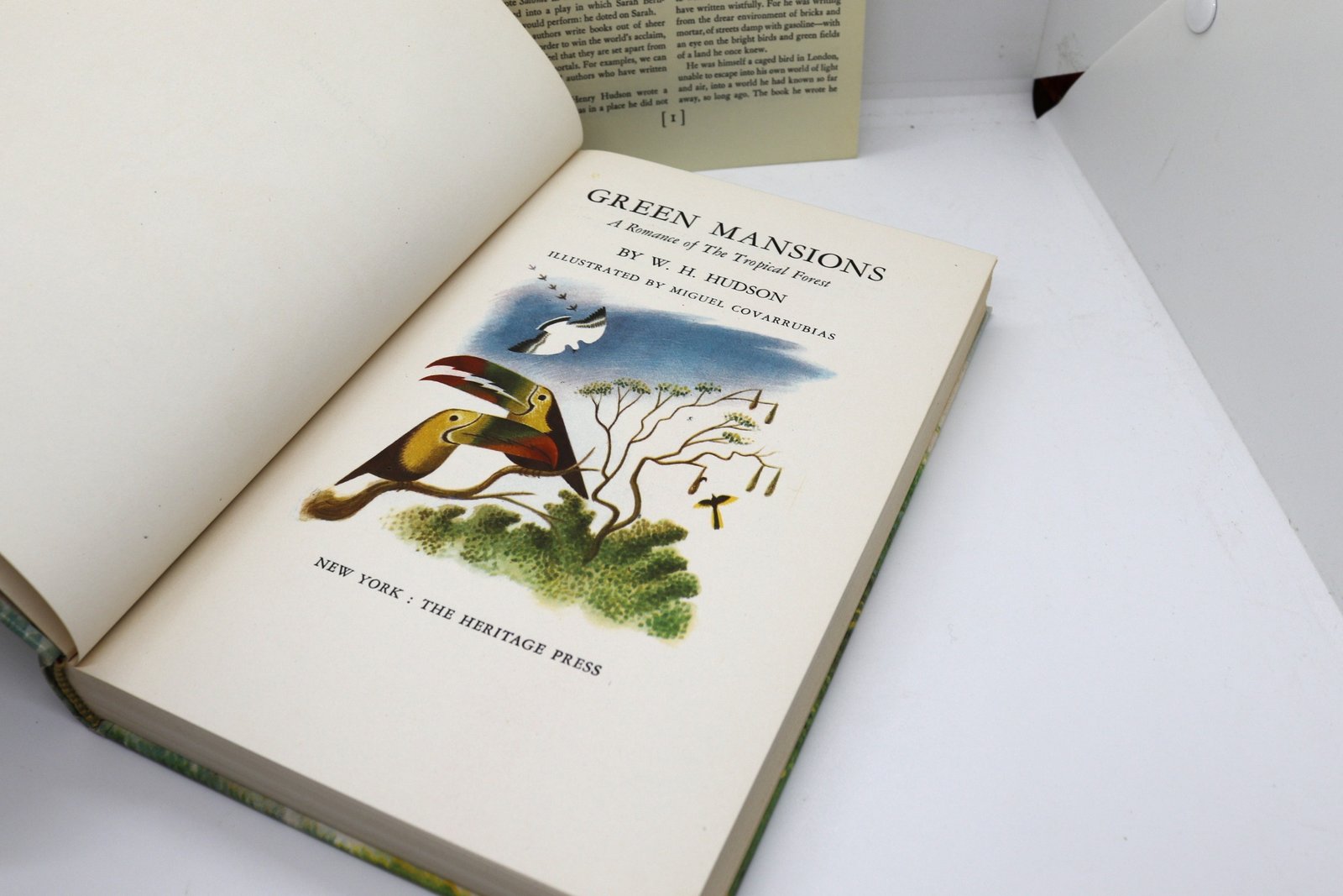 Green Mansions: A Romance of The Tropical Forest - Hudson Fine Books