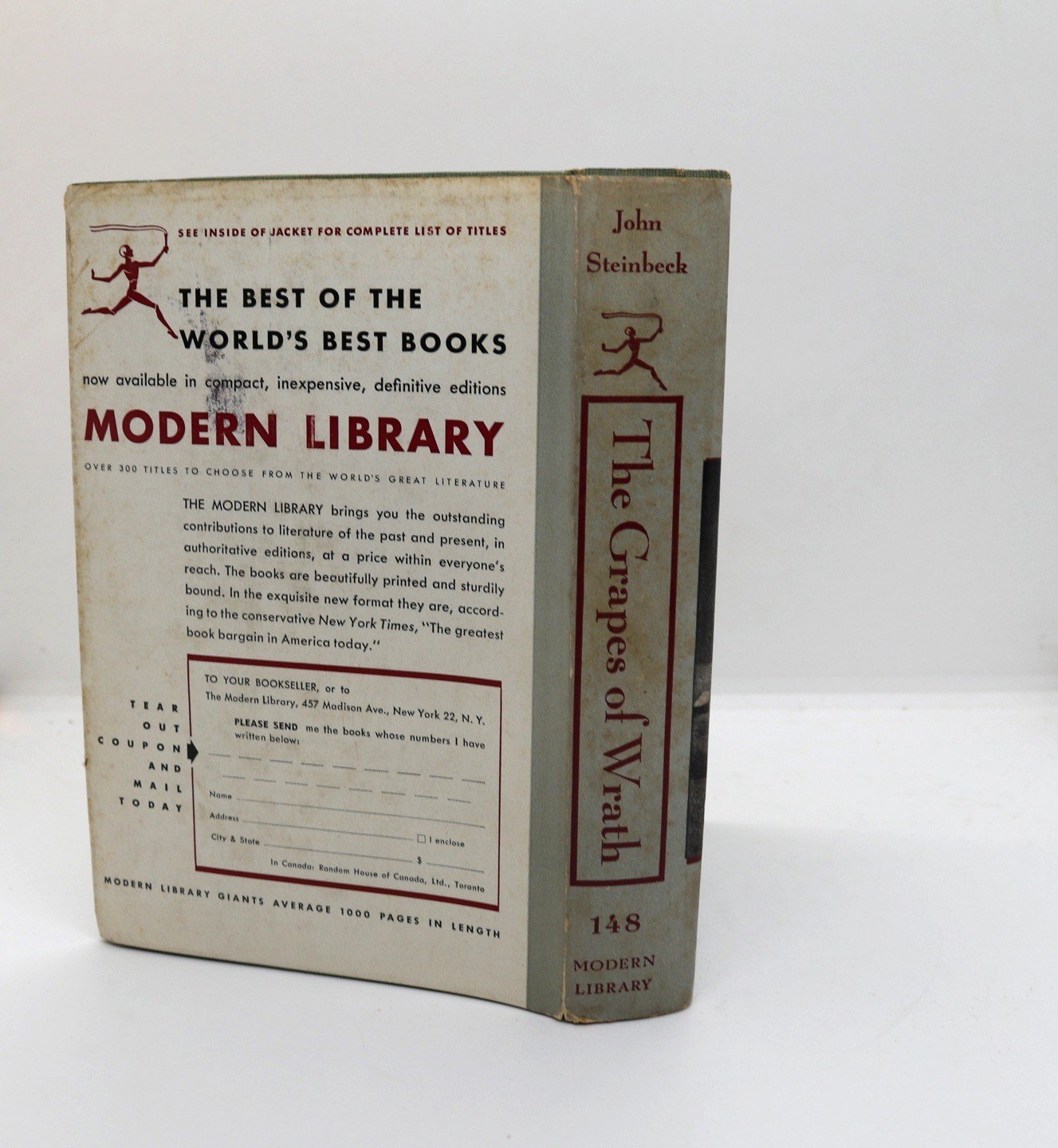 The Grapes of Wrath - Hudson Fine Books