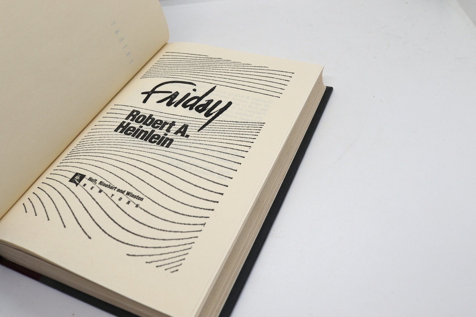 Friday - Hudson Fine Books