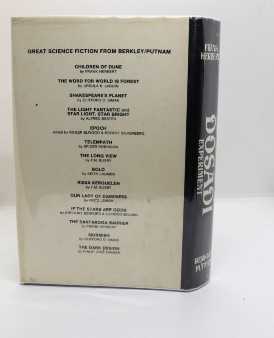 The Dosadi Experiment — Herbert 1977 Putnam 1st Ed