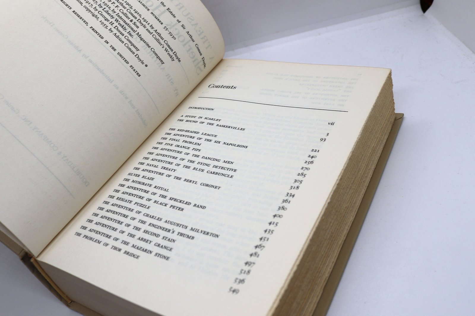 A Treasury of Sherlock Holmes - Hudson Fine Books