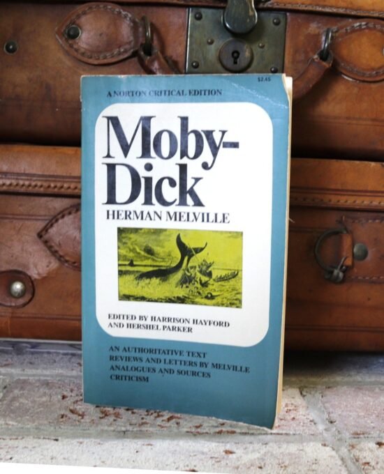 Moby-Dick Melville Norton Critical Edition 1967 Paperback