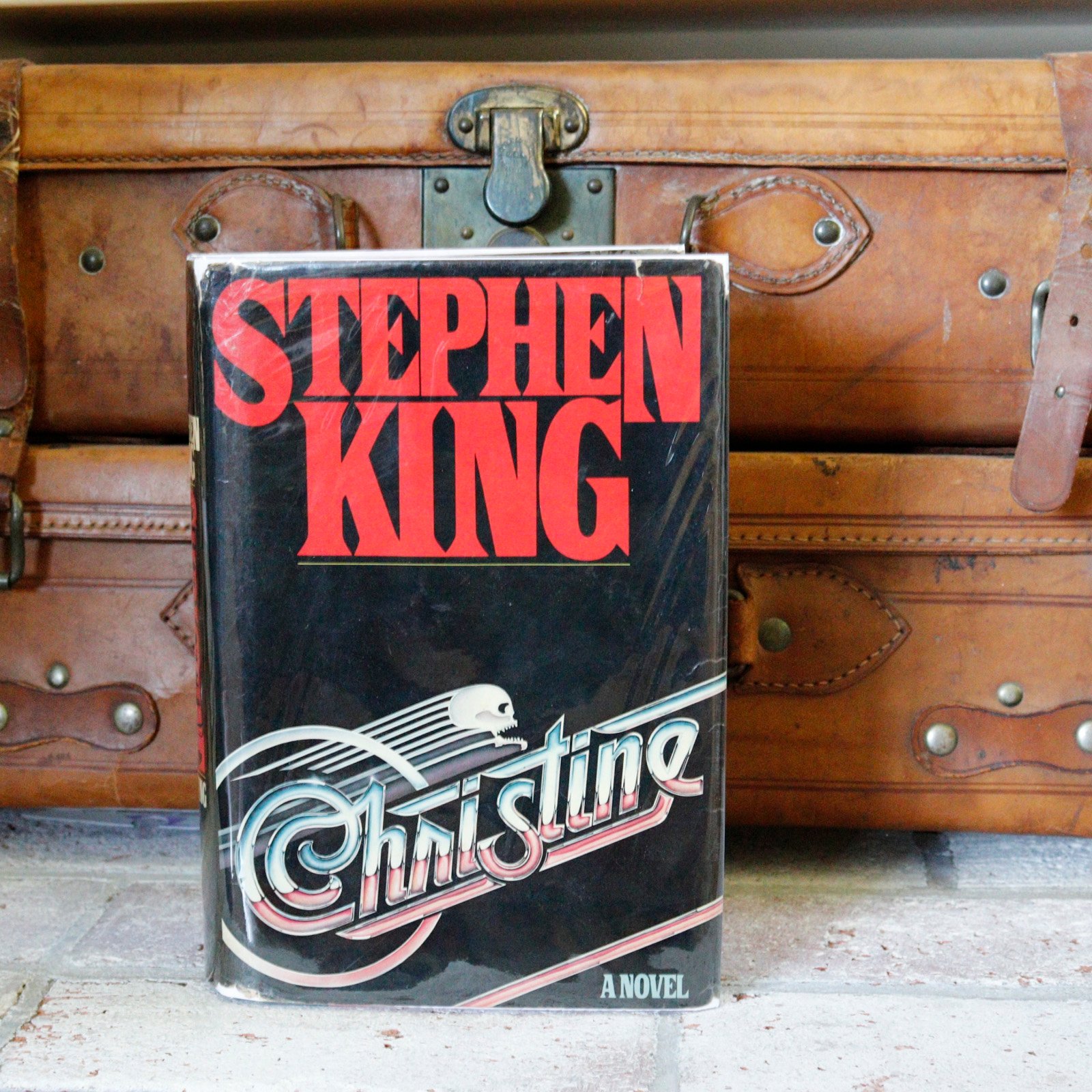 Image of a first edition copy of Christine