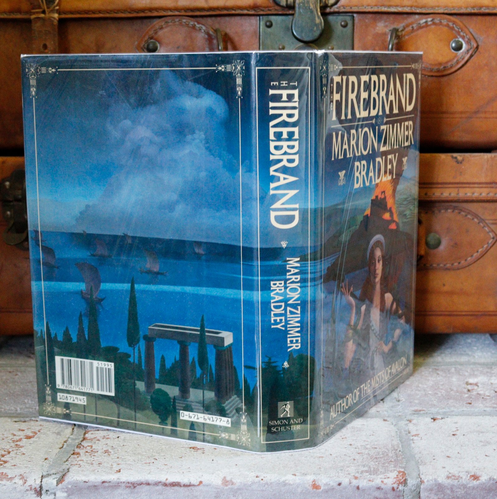 Firebrand hardcover and its jacket